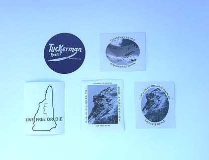 The Tuckerman Ravine and New Hampshire sticker