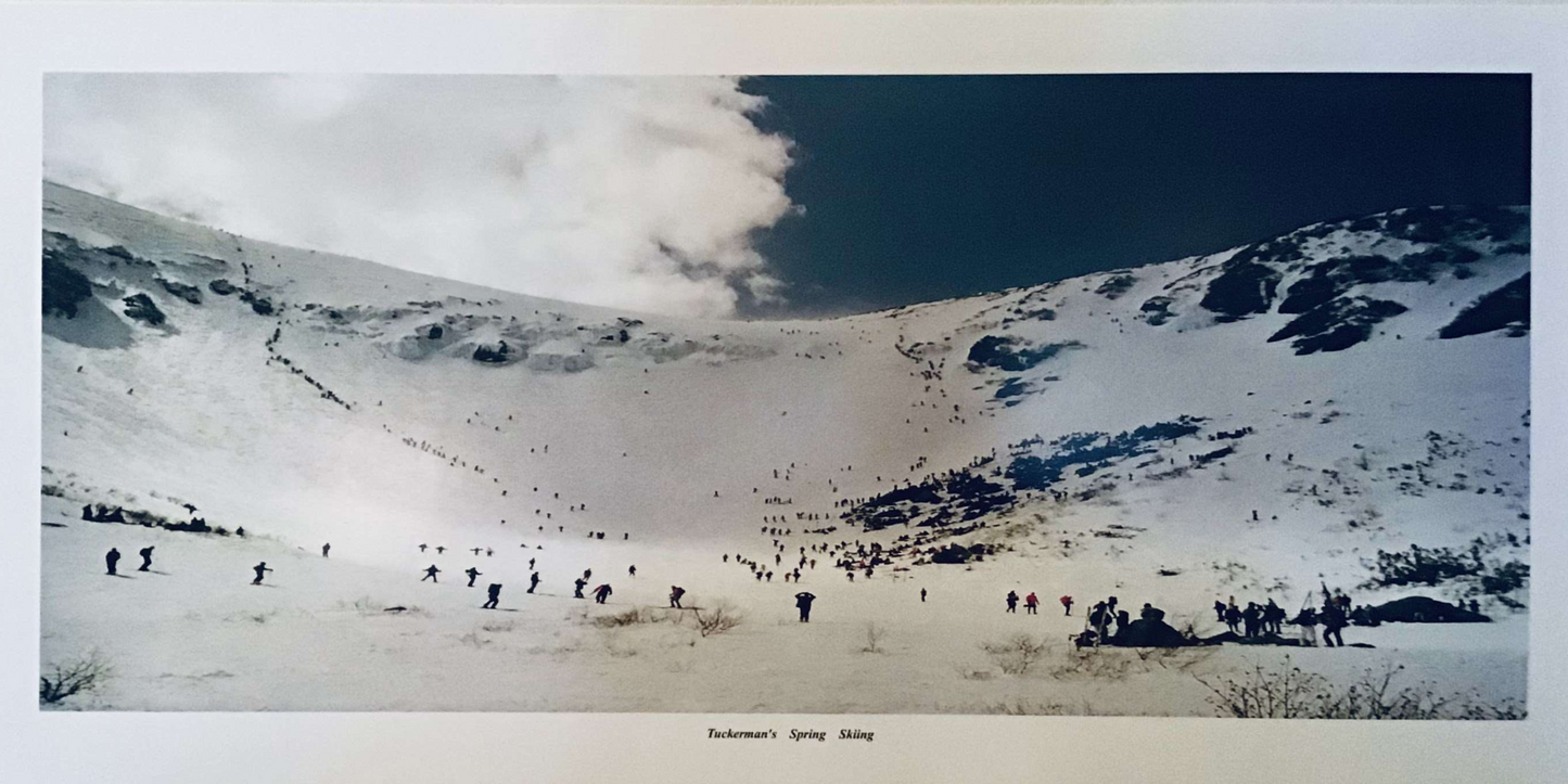 Tuckerman Ravine color poster  Frame 20x30