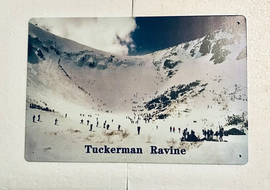 Tuckerman Ravine Tin Sign