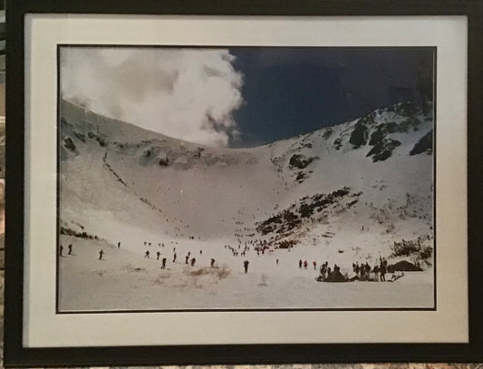 Ultimate Tuckerman's Spring Skiing 30x40 framed photograph