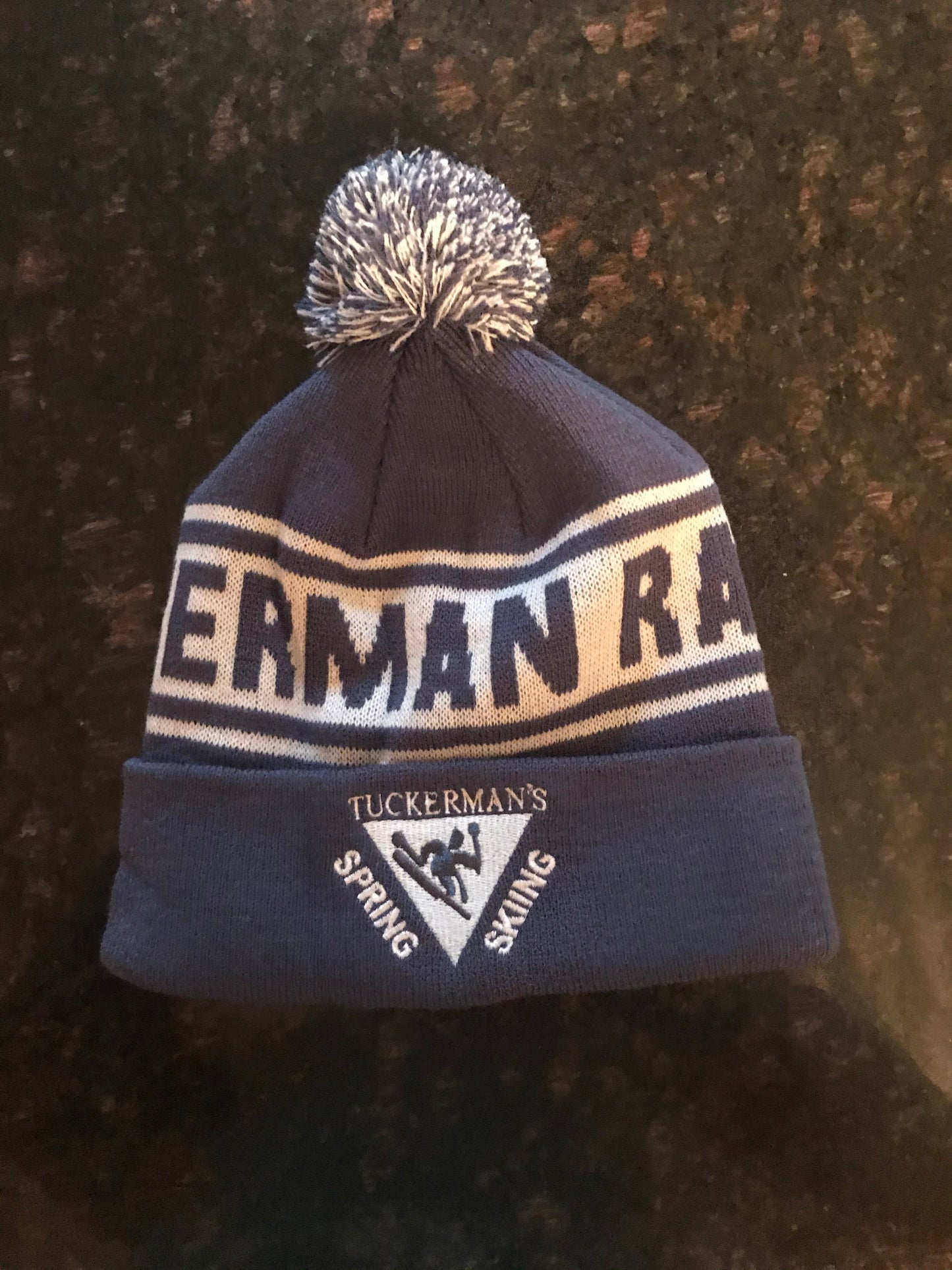 Tuckerman blue winter beanie