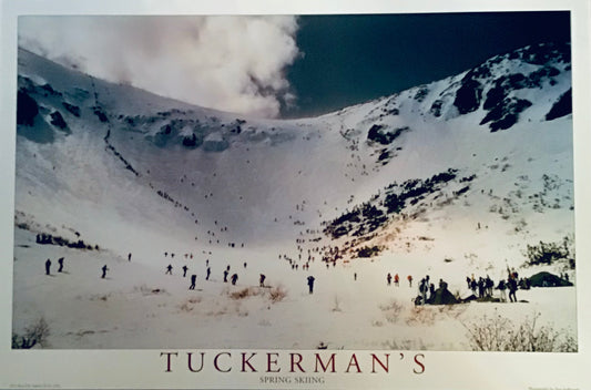 Tuckerman Ravine color poster 20x30