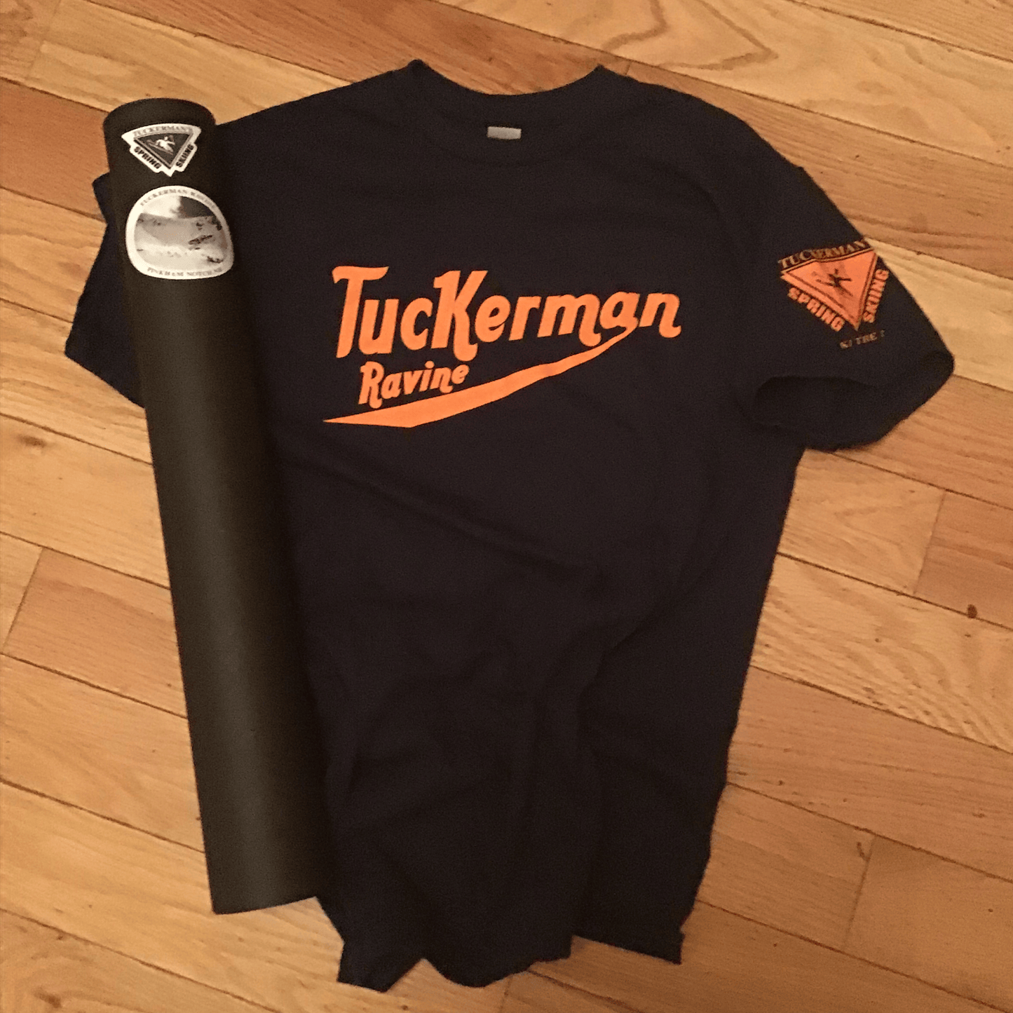 Tuckerman Ravine Navy Blue T shirt