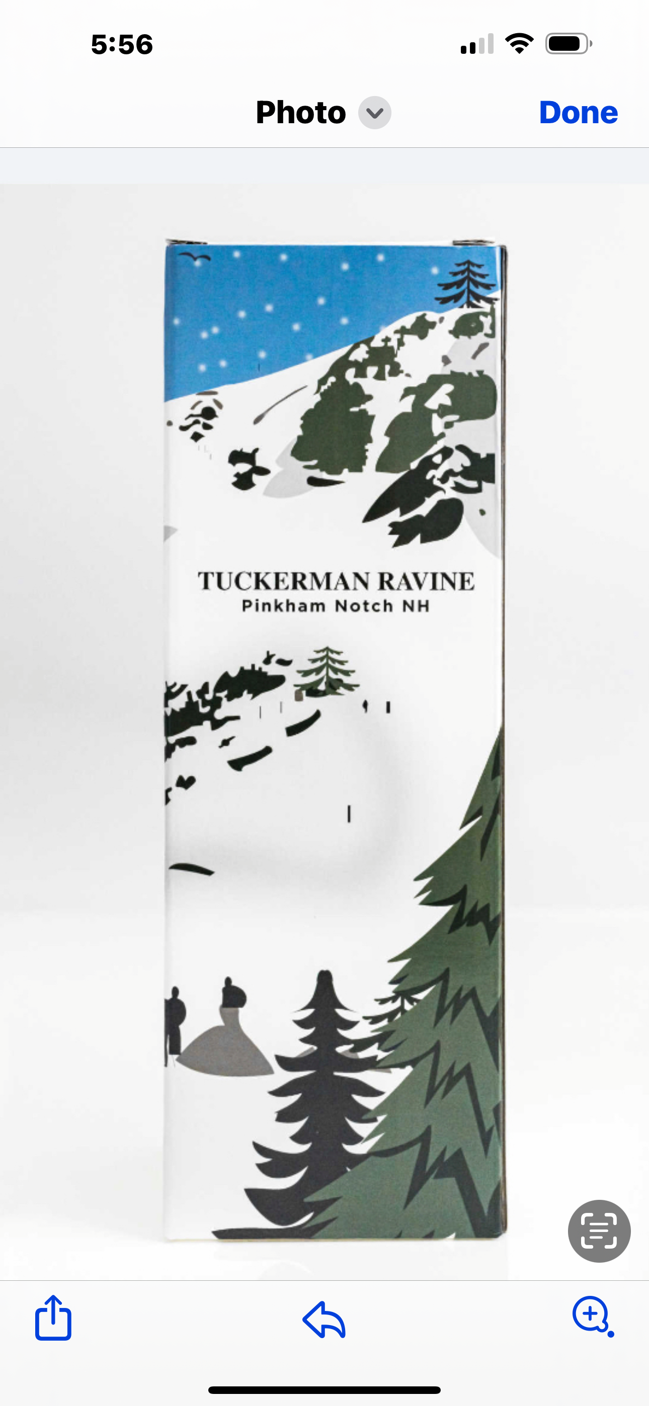 Tuckerman Ravine 32 oz. stainless steel water bottle