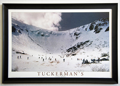 Tuckerman Ravine color poster  Frame 20x30